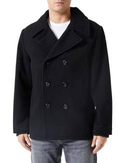 Schott NYC Herren Seacoat Caban, Schwarz, XXL von Schott NYC