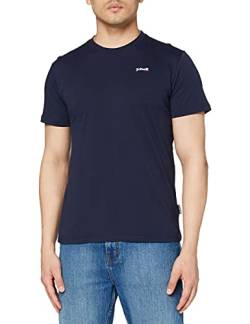 Schott NYC Herren T-Shirt, Marineblau, XXL von Schott NYC