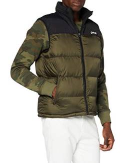 Schott NYC Herren UTAHV Jacke, Khaki, L von Schott NYC