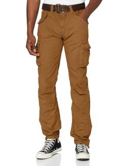 Schott NYC Homme Trbatle70pkr Pants, Beige (Camel), 28W EU von Schott NYC