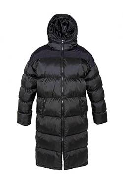 Schott NYC Unisex 2190max Daunenjacke, Schwarz/ Schwarz, XL von Schott NYC