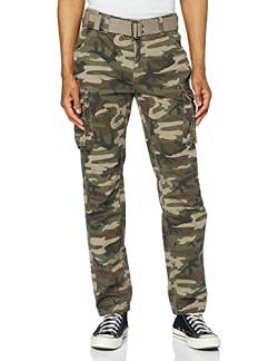 Schott Nyc TRRANGER70 Pantalon, Multicolore (Camo Kaki Camo Kaki), W32/L32 (Taille fabricant:32) Homme von Schott NYC