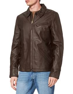 Schott Nyc Herren Lc952 Jacke, Braun (Brown Brown), Large von Schott Nyc