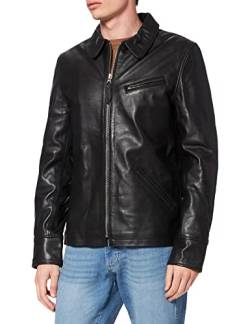 Schott Nyc Herren Lc952 Jacke, Schwarz (Black Black), 34 /L30 (Herstellergröße: XXX-Large) von Schott Nyc