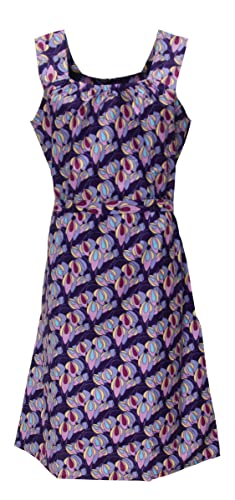 Sommerkleid Kleid Hauskleid Gartenkleid Strandkleid Satin, Größe:42, Design:Design 1 von Schuerzenfabrik