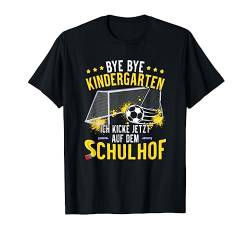 Schultüte Grundschule Einschulung Fußball Einschulung T-Shirt von Schulkind 2023 Jungen Erstklässler Geschenke