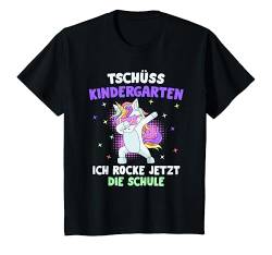 Kinder Schulanfänger 2024 Rockt die Grundschule 1. Klasse Mädchen T-Shirt von Schulkind 2024 Einschulung Geschenk T-Shirts