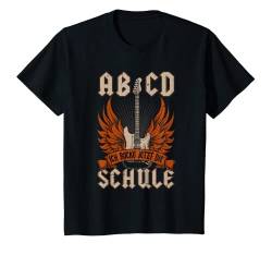 Kinder ABCD Schulkind 2024 1. Klasse Einschulung Rock Schulstart T-Shirt von Schulkind 2024 Junge Geschenk Einschulung