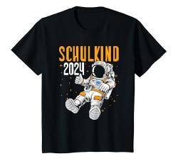 Kinder Schulkind 2024 Weltraum Planet Jungen Einschulung Astronaut T-Shirt von Schulkind 2024 Junge Geschenk Einschulung