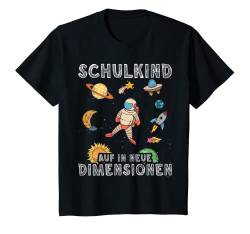 Kinder Einschulung Weltall Astronaut Schulanfang Schulkind 2024 T-Shirt von Schulkind 2024 Schulanfang 2024 1. Klasse Shop