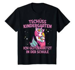 Kinder Einschulung 2021 Mädchen Einhorn Schultüte Zuckertüte T-Shirt von Schulkind Einhorn Zuckertüte Schultüte Füllung