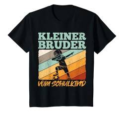 Kinder Kleiner Bruder Vom Schulkind Schule Schüler Schulstart T-Shirt von Schulkind Einschulung Geschenkideen & Designs