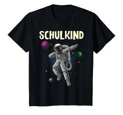 Kinder Schulkind 2022 Astronaut Weltall Weltraum Einschulung 2022 T-Shirt von Schulkind Erstklässler 2022 junge 1 Klasse Planet