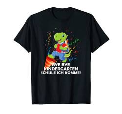 Dino Schultüten Geschenk für Jungen Grundschule T-Shirt von Schulkind Schulanfang Zuckertüte