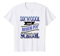 Kinder Six and cool and ready for school T-Shirt von Schulkinder Shirts