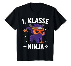 Kinder Zuckertüten Füllung Jungen Schulkind 1. Klasse Ninja T-Shirt von Schultüte Ninja Junge Outfit zum Schulanfang