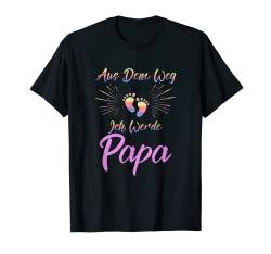 aus dem Weg ich werde Papa Baby Ankündigung Loading T-Shirt von Schwanger Verkünden Du wirst Papa Outfit 2022