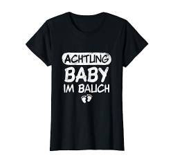 Werdende Mutter Geschenk | Baby Babyfüße Mama ist Schwanger T-Shirt von Schwangerschaft Geschenk | Werdende Eltern Geburt
