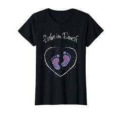 Liebe im Bauch werdende Mama Mutter Schwangerschaft Geschenk T-Shirt von Schwangerschaft Schwanger Mama Mutter Geschenkidee