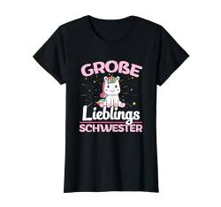 Große Lieblingsschwester Geschwisterliebe Familie Nachwuchs T-Shirt von Schwester Geschenkidee Für Familie Geschwister