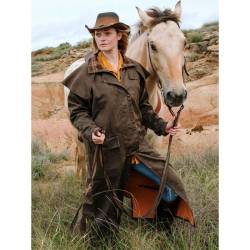 Damen/Herren Outdoor-Mantel, Flinders Riding Coat von Scippis XS von Scippis