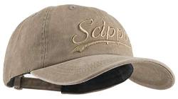 Scippis Herren & Damen Basecap Baseball Schildmütze Snapback Kappe Mütze Cap Schriftzug« Khaki von Scippis