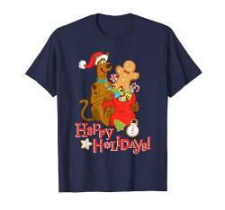 Scooby-Doo Christmas Happy Holidays Santa Bag Of Sweets T-Shirt von Scooby-Doo