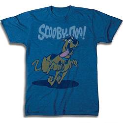 Scooby Doo Herren Throwback Shirt, Shaggy, Velma Tee - Throwback Classic T-Shirt - - Medium von Scooby Doo