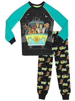 Scooby Doo Jungen Schlafanzug - Slim Fit 104 von Scooby Doo