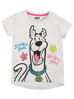 Scooby-Doo! Mädchen T-Shirt Grau 134 von Scooby-Doo!