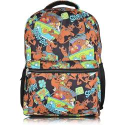 Scooby Doo Rucksack für Schule, Kinder, Jungen, Mädchen, Kleinkinder, Erwachsene, zum Mitnehmen in die Schule, Vorschule und zum Mitnehmen von Büchern, Spielzeug, Kleidung, offizielles Lizenzprodukt von Scooby-Doo!