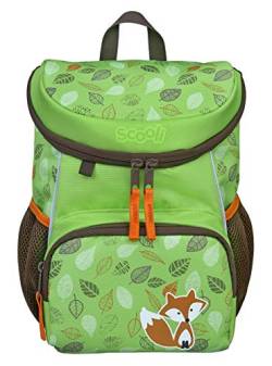 Scooli Mini-Me Kindergartenrucksack - ergonomischer Rucksack für Kinder, mit abnehmbahren Brustgurt, 8l, für Mädchen und Jungen (Freddi Fox) von Scooli
