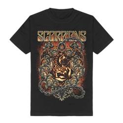 T-Shirt - Crest in Chains - Schwarz - XL von Scorpions