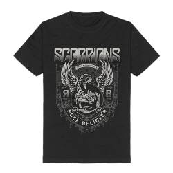 T-Shirt - Rock Believer Ornaments - Schwarz - S von Scorpions