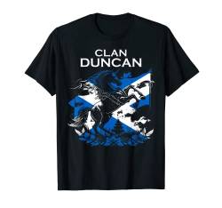 Duncan Clan Family Last Name Scotland Scottish T-Shirt von Scot Clans Family Names Heritage Heraldry Merch