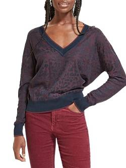 Animal Jacquard V Neck Pullover von Scotch & Soda