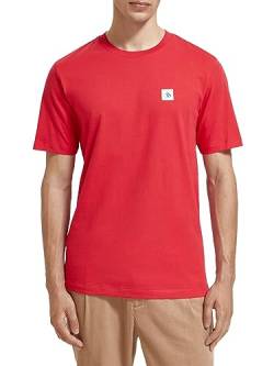 Regular Fit Essential Badge T-Shirt in Organic Cotton von Scotch & Soda