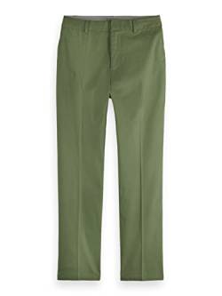 Scotch & Soda Damen Abott Mid Rise Tapered Chino in Organic Cotton Pants, Army 0115, 25W / 32L EU von Scotch & Soda