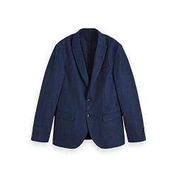 Scotch & Soda Herren Blazer Classic Chambray Blazer 154974 Night Melange M von Scotch & Soda