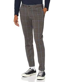 Scotch & Soda Herren MOTT-Chino Slim Fit-Knitted Check Casual Pants, Combo B 0218, 32W / 32L von Scotch & Soda