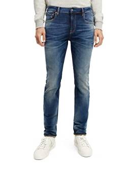 Scotch & Soda Herren Skim Slim Fit Jeans, Cloud Of Smoke 1031, 33W / 34L EU von Scotch & Soda