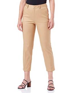 Scotch & Soda Maison Damen Abott-Mid Rise Tapered Chino In Organic Cotton Hose, Sand 0137, 32/34 von Scotch & Soda