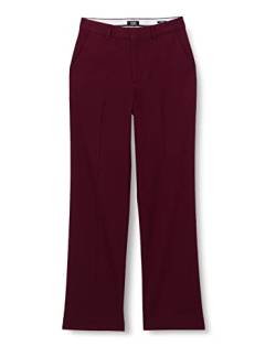 Scotch & Soda Maison Damen Hailey-High Rise Straight Leg Trousers Hose, Volcano Red 4888, 31 von Scotch & Soda