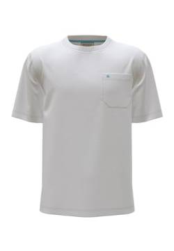 Scotch & Soda Men's Chest Pocket Jersey T-Shirt, White 0006, L von Scotch & Soda