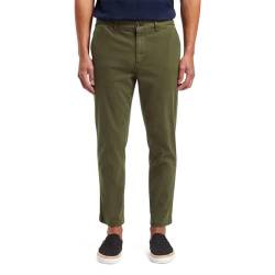 Scotch & Soda Men's Drift-Garment-Dyed Stretch Twill Chino, Algae 6895, 32W x 34L von Scotch & Soda