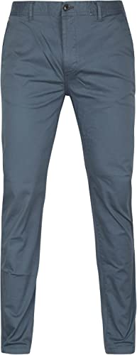 Scotch & Soda Men's Stuart-Regular Slim Fit Chino Casual Pants, Steel 0562, 36/34 von Scotch & Soda