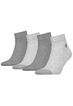 Scotch & Soda Quarter Socken für Herren im 4er Pack, Farbe:Grey Heather, Socken & Strümpfe:39-42 von Scotch & Soda