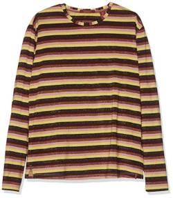 Scotch & Soda R´Belle Mädchen T-Shirt Long Sleeve in Lurex Yarn Dyed Stripe, Mehrfarbig (Combo B 218), 140 (Herstellergröße: 10) von Scotch & Soda