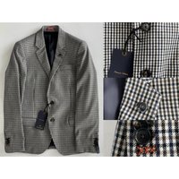 Scotch & Soda Sakko Scotch & Soda Premium Wool Mens Karo Karierte Sakko Blazer Jacke Jacke von Scotch & Soda