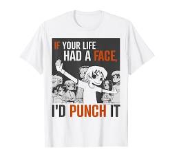 Scott Pilgrim Vs. The World Face Punch Poster T-Shirt von Scott Edward